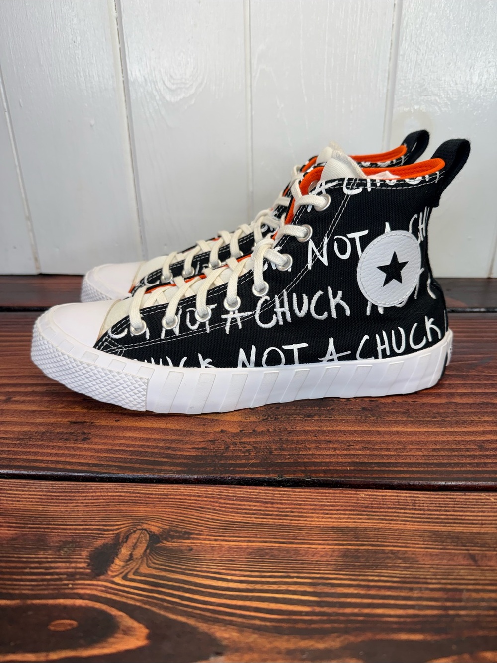 Converse UNT1TL3D High Top Sneakers Black White Men’s Size